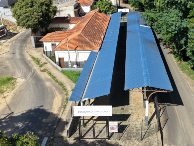 Foto do Polo Estação de Itaici onde acontecem as oficinas