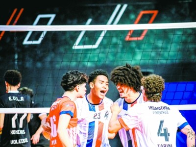 Vôlei e entretenimento marcam o domingo no Centro Esportivo Rei Pelé