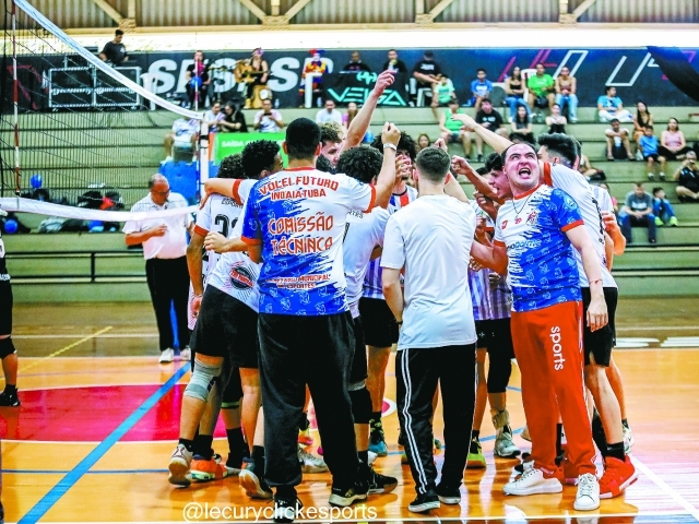 O time da cidade, Vôlei Futuro Indaiatuba, enfrenta as equipes de Santa Gertrudes e São Carlos