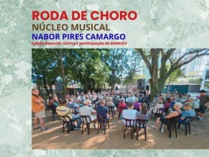 Roda de Choro leva música e tradição junina ao Casarão Pau Preto em 28 de junho