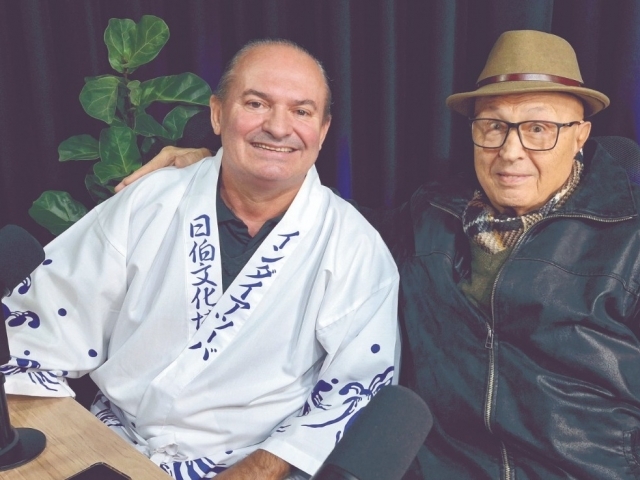 Edvaldo Nunes, Colônia Japonesa, e Maximiliano Peratello, Colônia Italiana