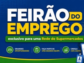 PAT Indaiatuba promove Feirão de Emprego para rede de supermercados