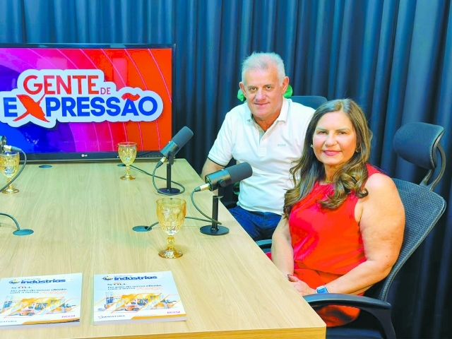 Oucimar e Cleide em entrevista para o podcast Gente de Expressão