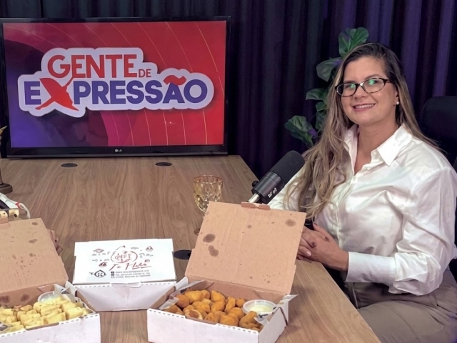 Daiani Lima em entrevista para o podcast Gente de Expressão