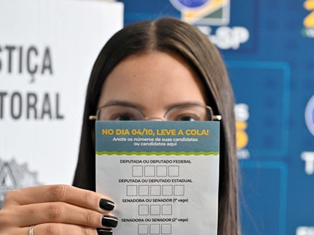 Colinha eleitoral é permitida e recomendada pelo TSE