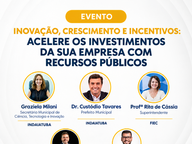 A iniciativa da Prefeitura tem parceria com o FI Group by EPSA e a Fiec