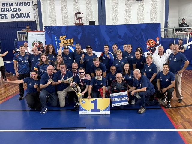 Indaiatuba celebrou pentacampeonato dos Regionais em Itatiba e espera repetir bons resultados em Votuporanga