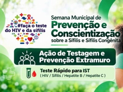 Outubro Verde terá ação de conscientização e testagem para ISTs em Indaiatuba