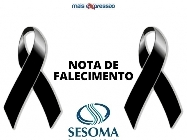 Ilustração de uma nota de falecimento genérica, simbolizando a notícia de perdas recentes na região