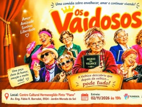 Teatro com temática sobre envelhecimento encerra temporada 