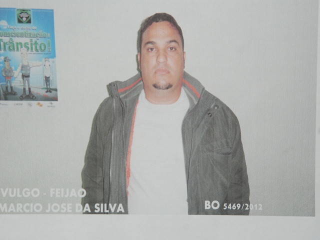 O acusado Márcio José da Silva 